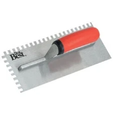 (2-pk) Do it Best 1/4 In. Square Notched Trowel Model: 311588