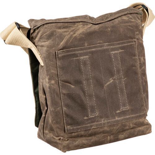 Domke F-831 Small Photo Courier Messenger Bag (Brown RuggedWear Waxed Canvas) - Picture 3 of 9