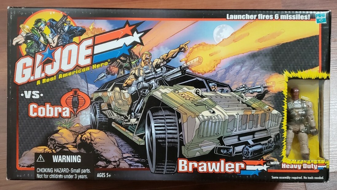 gi.joe ハマー系トラック G.I. Joe vs Cobra Brawler Humvee Jeep Assault Vehicle with