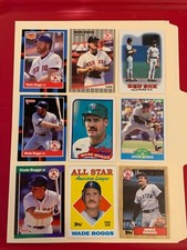 Wade Boggs 1984-2001 Inserts Parallels Oddballs NM-MT Yankees Red Sox You Pick!!