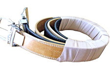 02 St&uuml;ck Kunstlederg&uuml;rtel l&auml;nge 85- 90 cm
