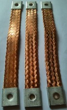 3 Stück KUPFER Masseband 25 qmm ; L 200 !!! ...