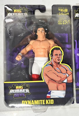 Big Rubber Guys British Bulldogs Figures Davey Boy Smith Dynamite
