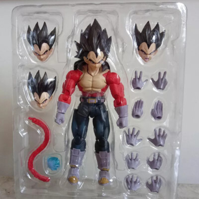 Drag0n Ball GT Super Saiyan 4 Vegeta Action Figure Collection Model Toy Gift