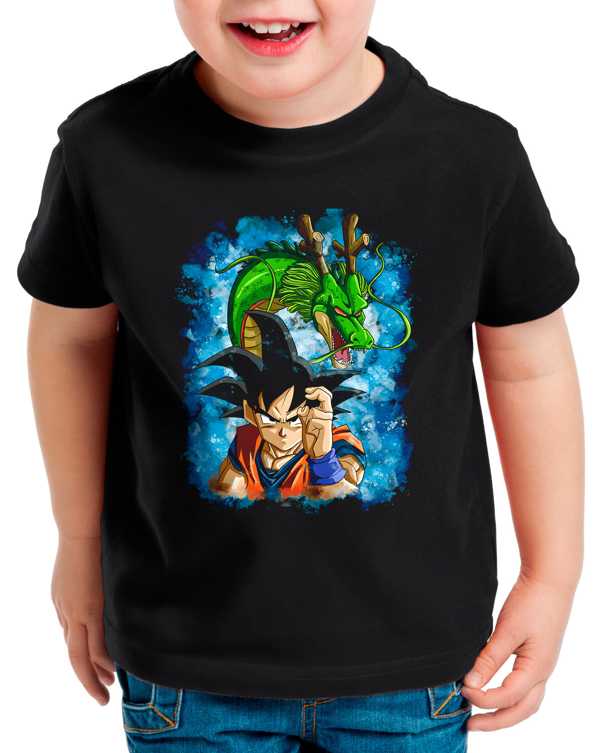 Camiseta Shenron Coverage niños super dragon saiyan dbs ball z gt