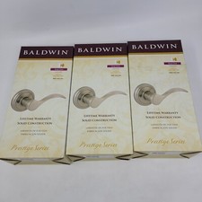 Baldwin Tobin Satin Nickel Right Handed Dummy Lever Handle 351TBLRH RDB MULTIPLE