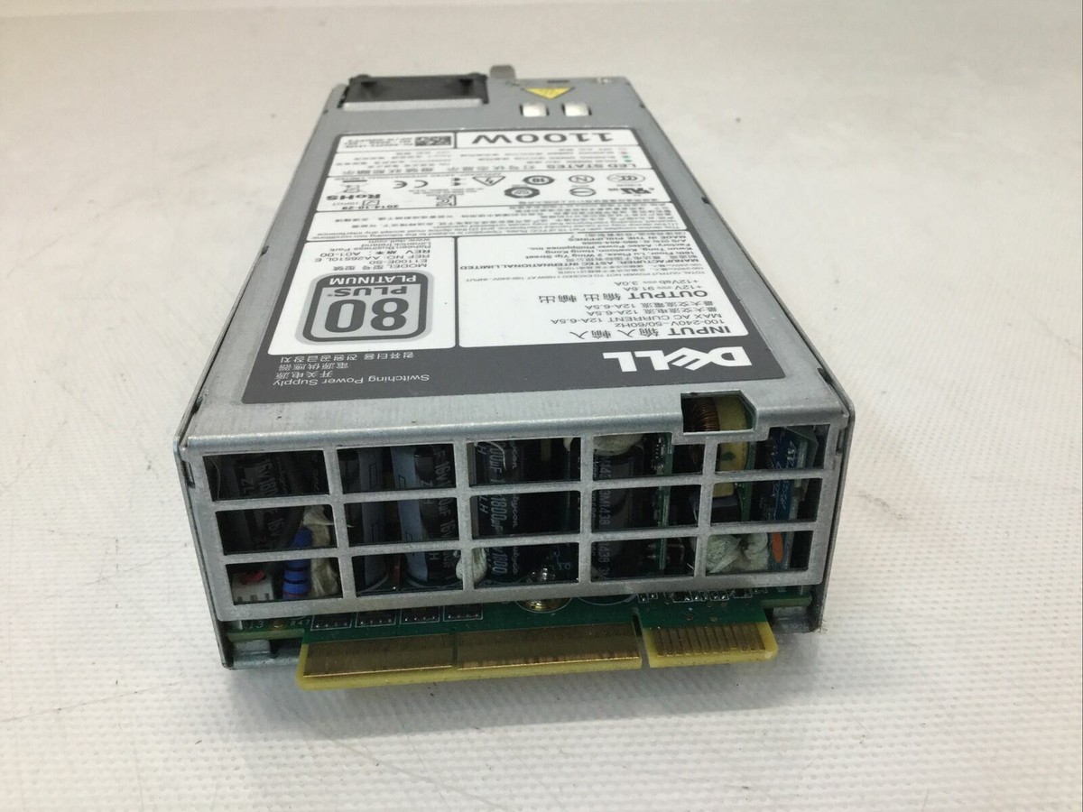 M*m様 Dell EMC 1100W 電源ユニット Dell E1100E-S0 L1100E-S0 PowerEdge 1100W Server Power Supply