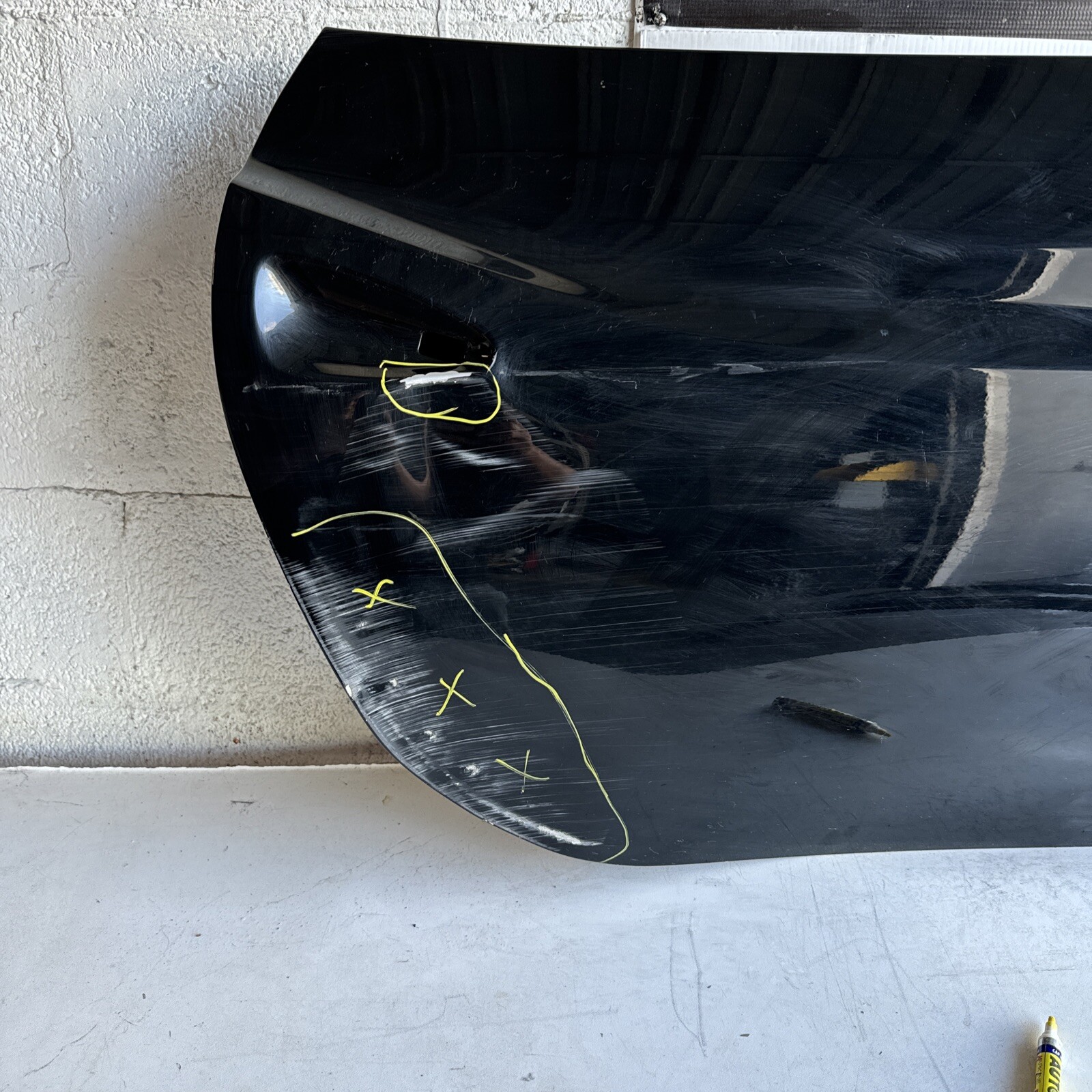 08-14 Ferrari California Right RH Door SHELL  Used Damaged #2191