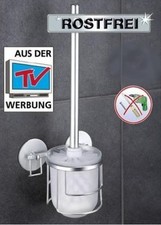 WC GARNITUR ROSTFREI WANDMONTAGE WENKO Wandbe...