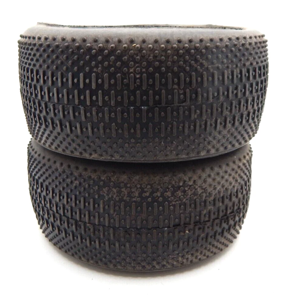 Vtg Team LOSI LOS7761S RC Tires 1/8 Scale Buggy Off Road Taper Pin Silver FOAM - Image 3 of 4