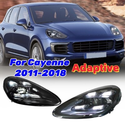 LED Projektor Scheinwerfer Für Porsche Cayenne 2011-18 Scheinwerfer Montage Paar