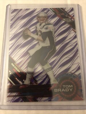 2015 Topps High Tek Purple Rainbow Diffractor #1 Tom Brady  NEW ENGLAND PATRIOTS