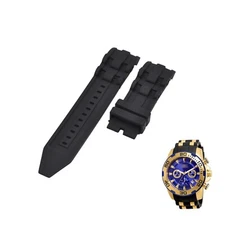 Pro Diver 22313 26mm Black Rubber Watch Strap For Invicta