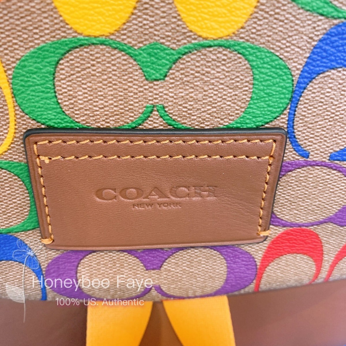 COACH BACKPACK C9845 コーティングキャンパス　MULTI COACH BACKPACK C9845 コーティングキャンパス MULTI