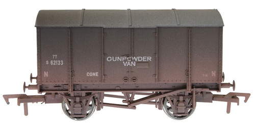 Dapol 4F-013-171W SR Schießpulver Van dunkelgrau 62133 verwittert Spurweite OO - T48 | Zustand: New