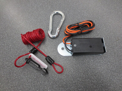 Trailer Break away Switch 5 foot Coiled breakaway Way cable curly ...