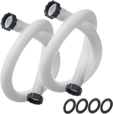 2 Pack 1.5" Diameter 29060E Pool Pump Replacement Hose for Intex Filter Pumps Sa