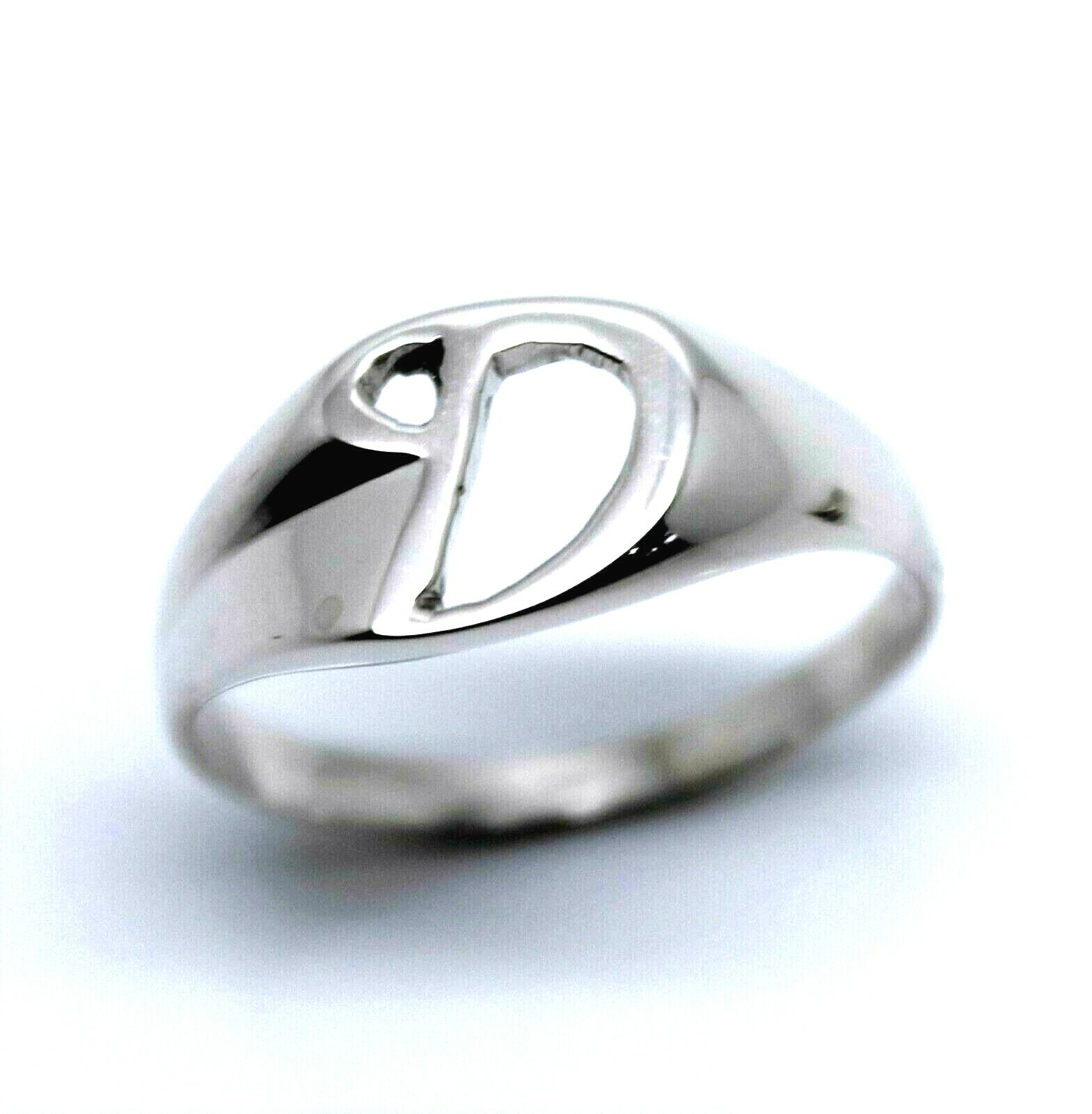 Genuine, Solid 9ct 9k Yellow Or Rose Or White Gold 375 Large Initial ...