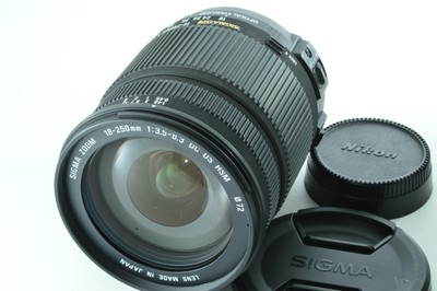 Sigma 18-250mm f/3.5-6.3 DC OS HSM IF Lens for Nikon Digital SLR Cameras