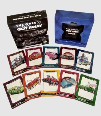 Hot Wheels Larry Wood  The Ones That Got Away  Set of 10 Trading Cards