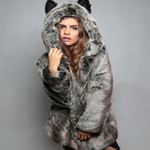 jacket with wolf ears