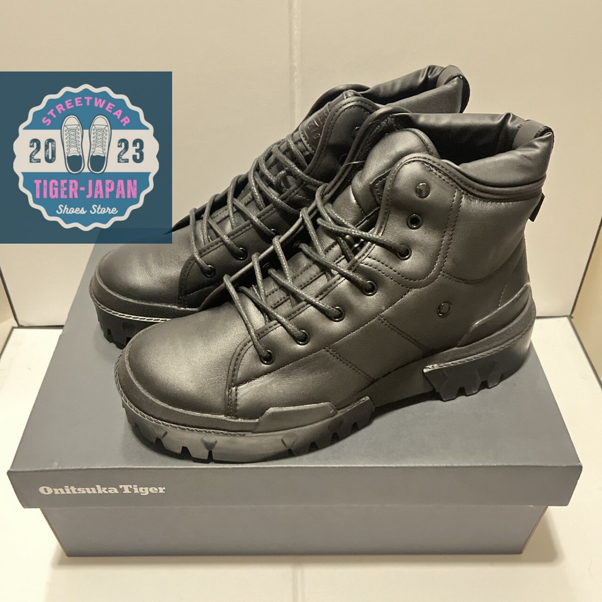Onitsuka Tiger HMR PEAK G-TX 1183B995 001 BLACK Unisex Boots Onitsuka Tiger HMR PEAK G-TX 1183B995 001 BLACK Unisex Boots