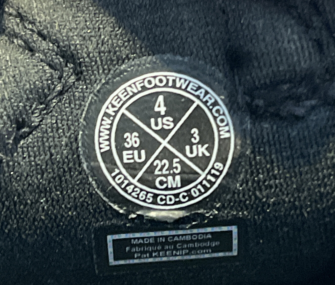 Scarpe da trekking impermeabili Keen Newport taglia 4 blu e verde