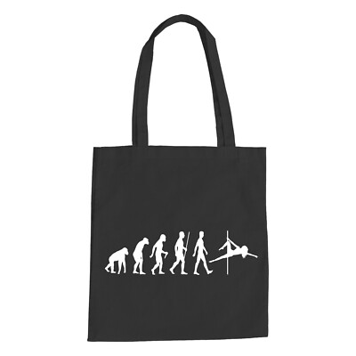 Evolution Poledance Baumwolltasche - Pole Dance Tanzen Striptease Rotlicht