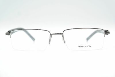 Romanson RT1302M C2 schwarz halbrand Brille Brillengestell eyeglasses Neu