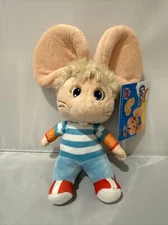 Topo Gigio Figure Rare Light Blue Plush