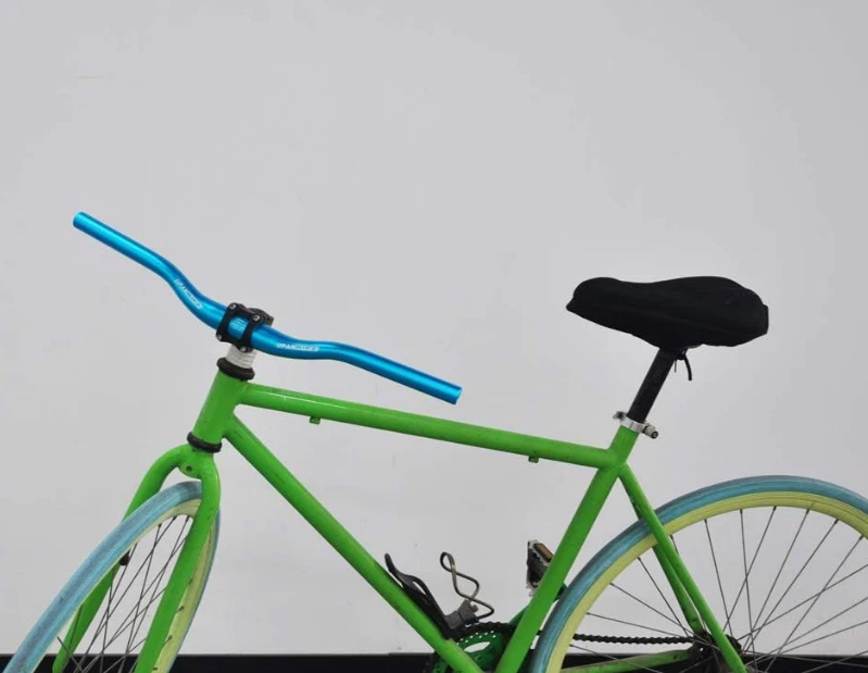 MTB Bicicleta de Montaña Bicicleta Niños Manillar Corto φ31.8mm*520mm Barra Elevadora (AZUL) Foto 3 de 4