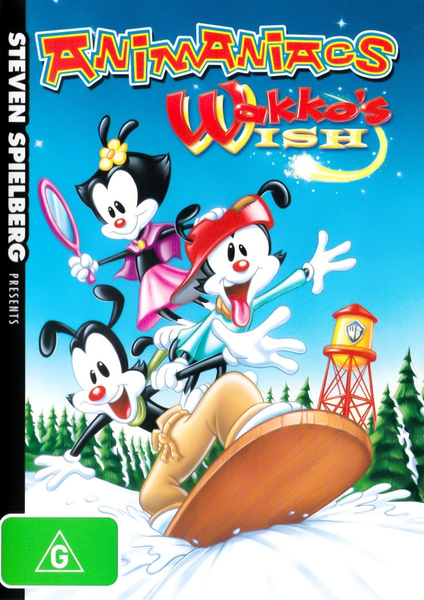 Animaniacs: Wakko's Wish DVD Family Aus Stock Disc Like New