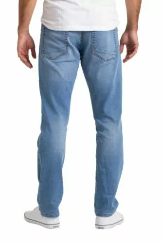 Herren Slim Fit Jeanshose Stretch Designer Hose Super Flex Denim Pants - Bild 33 von 36