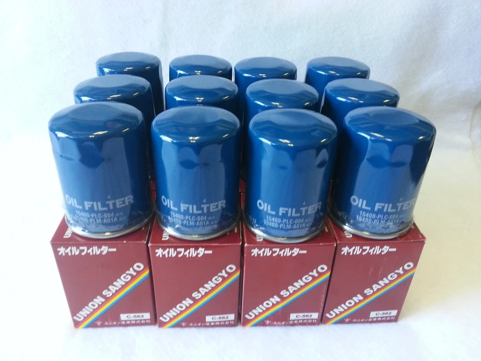 Union Sangyo OEM Oil Filter 15400-PLM-A01 12-Pcs for Honda & Acura - Image 3 of 3