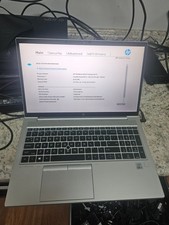 Home Office HP EliteBook 850 G7 CORE I7-10610U 1.8GHZ 8GB Ram WEBCAM WIFI BT
