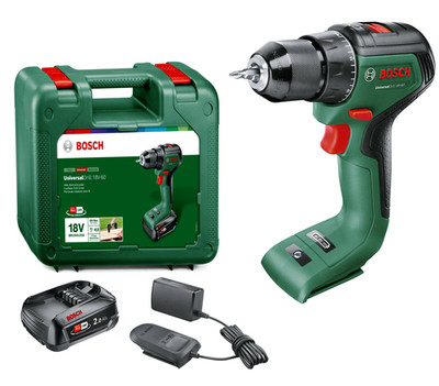Bosch Akku-Bohrschrauber UniversalDrill 18V-60 Akku Ladegerät Koffer 06039D7001