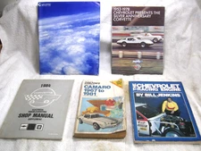 CHEVY CAMARO 1967-81 CORVETTE 25th Anniversary 1986 Brochure  1984 Wiring Manual