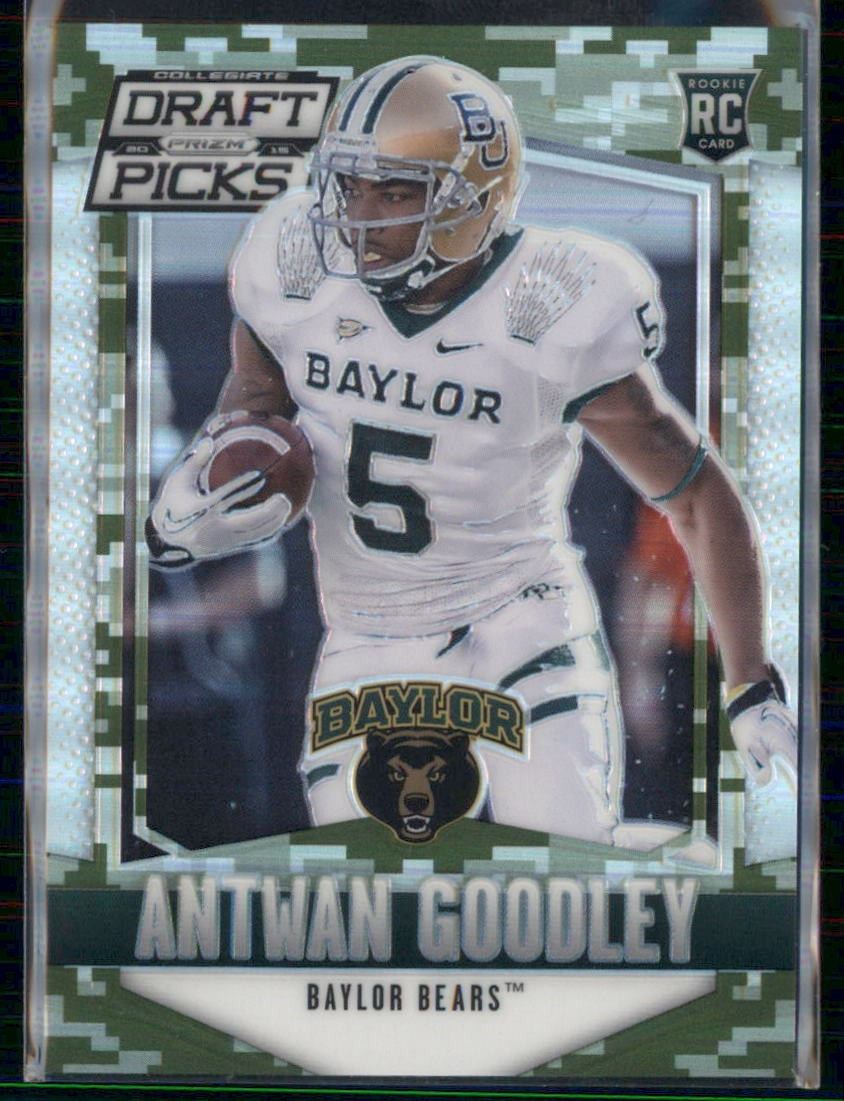 2015 Panini Prizm Draft Picks - Antwan Goodley #231 Camo Prizm /199 (RC)