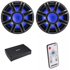 Kicker 2 51MWE124 - MWE 12-Inch Premium Marine Subwoofer Enclosure 4-ohm ...