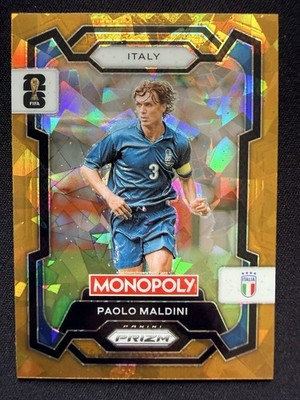 PAOLO MALDINI ITALY 2026 Panini World Cup Gold Cracked Ice | eBay