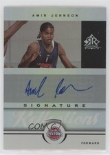 2005-06 Upper Deck NBA Reflections Signature Amir Johnson #SR-JO Auto 0v3k