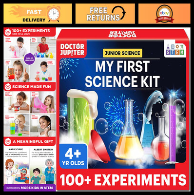 My First Science Kit for Kids 4-8 | STEM Toy with 100+ Experiments | Birthday Gi