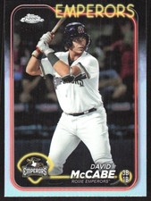1819K 2024 Topps Pro Debut #PDC-47 David McCabe Chrome Refractor #/99