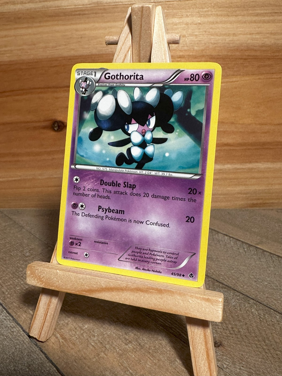 Pokemon Emerging Powers Uncommon Gothorita (45) #45/98 Lightly played