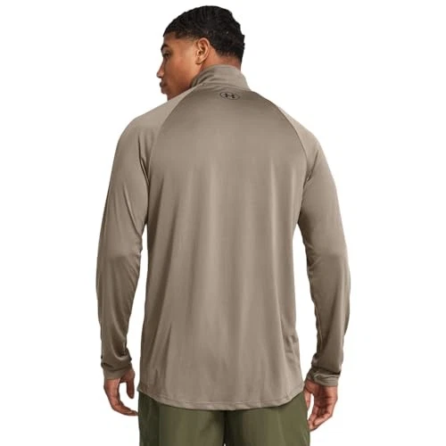 Under Armour Men's Tech 2.0 ½ Zip Long Sleeve Dark Gray 2XL