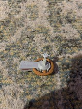 Thunderbird 5 Space Station Small Plastic 1992 Vguc  Vintage Toy