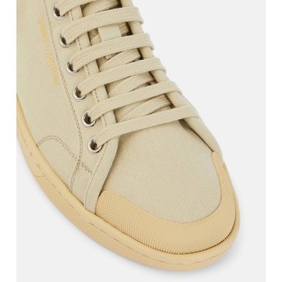 NEW Saint Laurent Court Classic SL/39 Beige Coffee Canvas  display picture 1