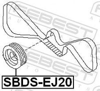 Febest Gelenksatz, Antriebswelle 2311-TATRH FüR Audi Seat Skoda VW