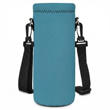 Insulated Water Bottle Carrier with Shoulder Strap for 24oz/32oz Bottles