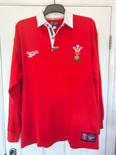 BNWT Rare Wales Rugby Union Home Jersey 1996-98 Reebok Sz Large Original Unworn